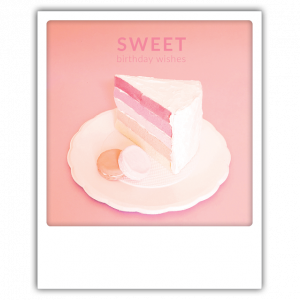 Открытка - sweet birthday wishes