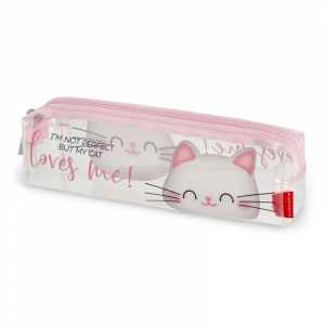 Transparent Pencil Case - Pencil Case - Kitty