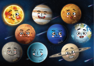 Տիեզերական սթիքերներ «Մոլորակներ»