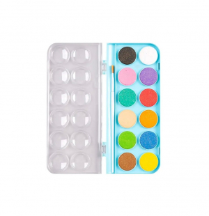 Ջրաներկ KeyRoad Glitter Pastel 12 գույն