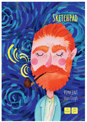 Սքեչբուք Скетчпад 24թ Prof Վան Գոգ