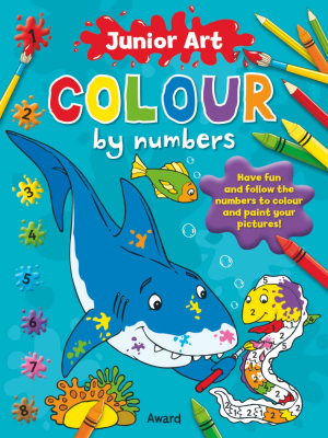Junior Art Colour By Numbers: Shark