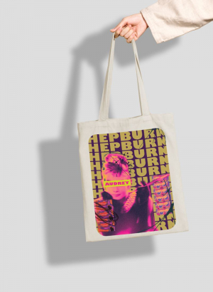 Սպիտակ կտորե պայուսակ - Օդրի