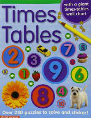 Times Tables Sticker Book
