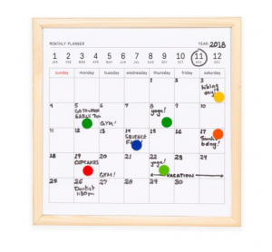 Large White Board Calendar