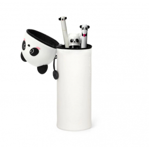 2 in 1 Soft Silicone Pencil Case - Kawaii - Panda