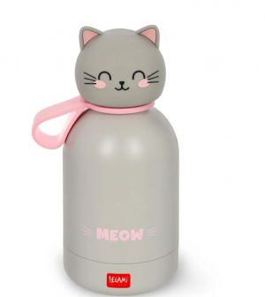 Vacuum Bottle for Kids - Kitty - Hot&Cold BFF