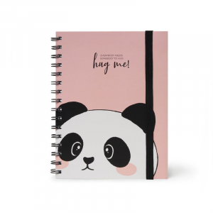 Նոթատետր - Notebook With Spiral Bound Large - Panda
