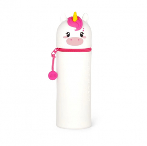2 in 1 Soft Silicone Pencil Case - Kawaii - Unicorn