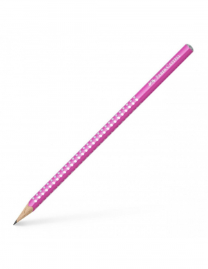 Карандаш Faber-Castell Bleistift Sparkle Pearl pink B