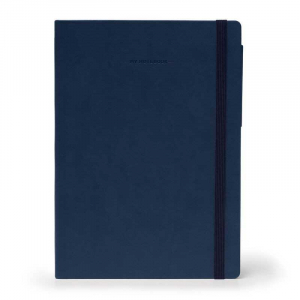 Notebook - My Notebook - Large Lined - Galactic Blue