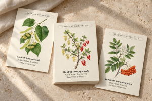 Փոստային բացիկ․ Armenian Botanicals
