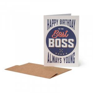 Բացիկ - Large Greeting Card Greeting Card - Boss