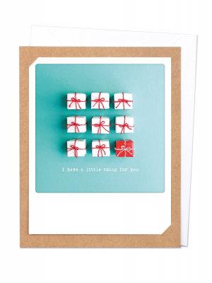 Greeting Card - A Little Thing For You