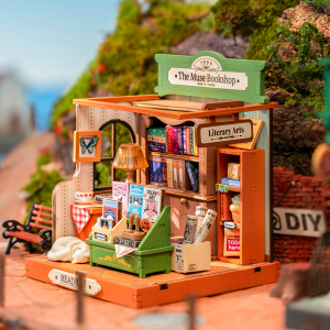 DIY Miniature House Kit - The Muse Bookshop
