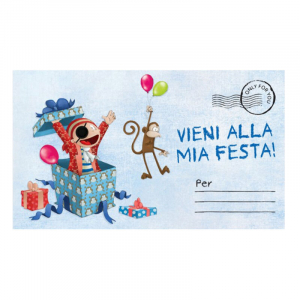 Large Greeting Card - Pirate - Skull