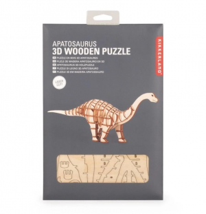 Apatosaurus 3D Wooden Puzzle