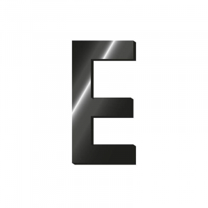My Initial - Adhesive Letters - E