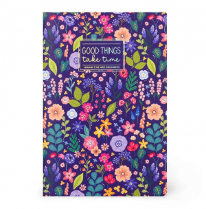 Lined Notebook - Medium - Flowers