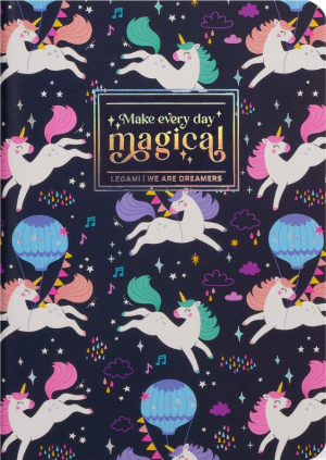 Lined Notebook - A6 Sheet - Small-UNICORN