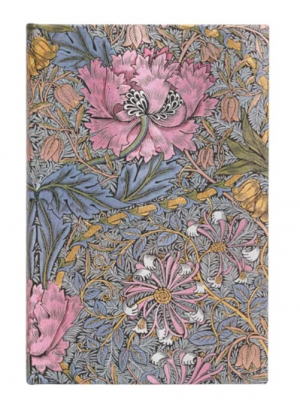 Նոթատետր William Morris/Morris Pink Honeysuckle/Mini/Lined