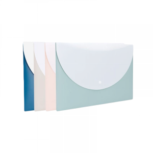 Թղթապանակ կոճակով Deli A4 գրպանով