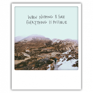 Greeting Card - Everything is Possible