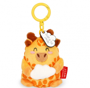 Giraffe Plush Key Ring - Tiny Super Soft!