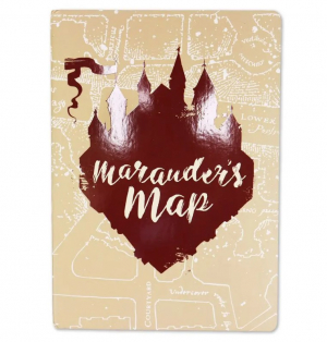 A5 Notebook Flex - Harry Potter - Marauder's Map