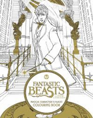 Fantastic Beasts & Where to Find Them: Magical Characters & Places Colouring Book