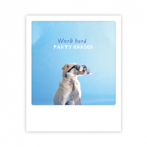 Открытка - Party Hard