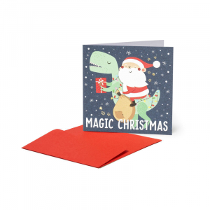 Բացիկ - Christmas Greeting Cards - 7X7 Santa's Secret Delivery