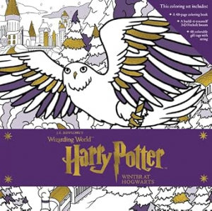 Harry Potter: Winter At Hogwarts Coloring Box Set