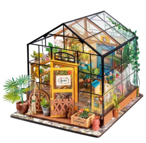 DIY Miniature House Kit - Cathy's Flower House