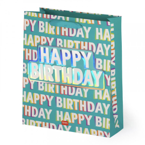 Gift Bag - X-Large - Happy Birthday