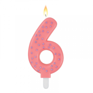 Maxi Cake Candle - Maxi Candle - Pink - 6