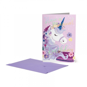 Large Greeting Card - Unicorn - Unicorn