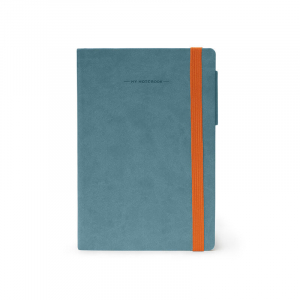 Նոթատետր - Medium Plain Blue- Grey