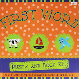 Puzzle & Book Kit: First Words