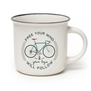 CUP-PUCCINO - NEW BONE
CHINA PORCELAIN MUG - BIKE LOVER