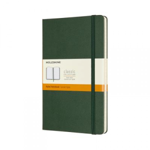 Блокнот - Large Ruled Hardcover Notebook: Myrtle Green