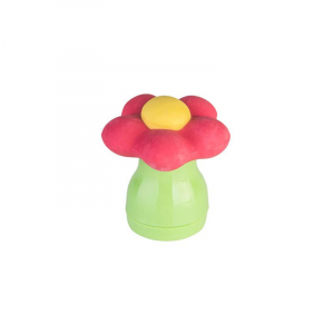 Flower Power - Eraser With Sharpener - Red