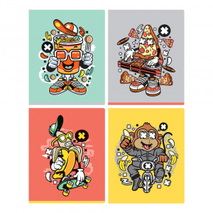 Տետր Веселье начинается - 96 էջ տողանի