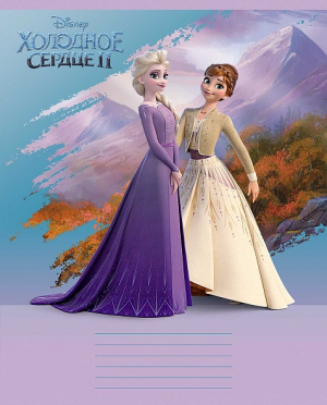 Copybook 18 pages squared - Холодное сердце