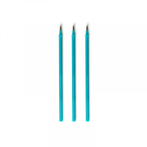 Refill Erasable Pen - Turquoise - Pack 3 Pcs