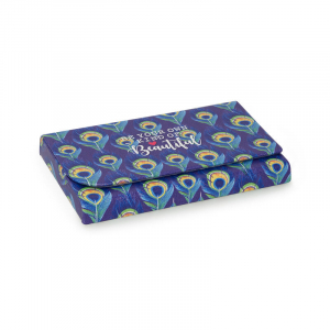 Nice To Meet You - Card Holder - Peacock