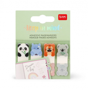 Adhesive Pagemarkers - Keep in Mind - Cute Animals