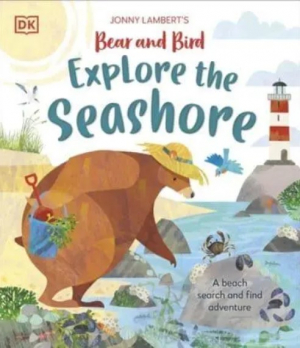 Bear and Bird Explore the Seashore