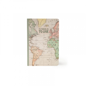 Quaderno Medium Plain - Travel