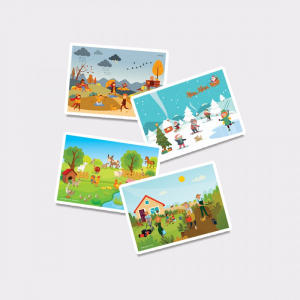 Թեմատիկ պաստառներ ուսուցողական ճանաչողական